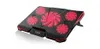 INCA Notebook Kühler 4x  80x15mm Lüfter/LED/2200RPM/2xUSB Produktbild-Vorschau 5