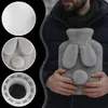 Termofor 2 l s plyšovým obalem králíček, šedý Náhled obrázku produktu 6