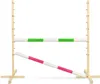 Hobby Horse Hurdle 120 cm avec barres vertes et roses pour Voir les images du produit 5