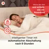 Seranova Heizdecke mit Abschaltautomatik XXL - Extra Produktbild-Vorschau 7