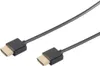 Cavo HDMI super sottile ad alta velocità con Ethernet nero Anteprima dell’immagine prodotto 1