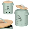 KINVARA | Bac à oignons - Bac en métal - 19,5 cm - menthe - Voir les images du produit 6