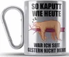 Trendation - Lustige Edelstahl Tasse Karabinern mit Produktbild-Vorschau 1