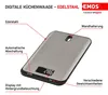 EMOS Digitale keukenweegschaal, zilverkleurig, model EV026 Productafbeelding-voorbeeld 21