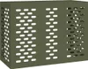 vidaXL Coperchio per aria condizionata verde oliva 110 x 50 Anteprima dell’immagine prodotto 1