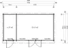 Fjordholz Pultdach Gartenhaus Modell Mali 28 B Produktbild-Vorschau 4