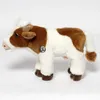 Kuh ILKA Fleckvieh braun-weiß Rind Kalb Plüschtier 24 cm Produktbild-Vorschau 3