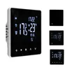 A digital thermostat is shown on a white background, with smaller inset images of the same thermostat. Podgląd zdjęcia produktu