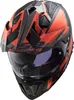 LS2 MX701 Explorer Alter Matt Casco da motocross (nero Anteprima dell’immagine prodotto 4