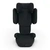A black child car seat shown from the front. Anteprima dell’immagine prodotto