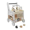 Carrello girello in legno per neonati | 33 x 33 x 47 cm | Anteprima dell’immagine prodotto 3