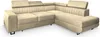 A left-facing sectional sofa with adjustable headrests and plush upholstery, shown against a white background. Podgląd zdjęcia produktu