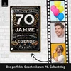 Blechschild 70 Schild Geburtstag - 70 JAHRE LEGENDE - Produktbild-Vorschau 2