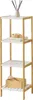 Scaffale da bagno Balsfjord con 4 ripiani Scaffale in bambù Anteprima dell’immagine prodotto 1