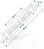 Türgriff Set wie Beko 4244570100 + Türgrifffeder für Produktbild-Vorschau 5