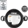 STONELINE® CERAMIC Keramik Servierpfanne 28 cm | mit Deckel Produktbild-Vorschau 6