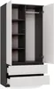 Szafa wnękowa 90 cm TAAVI - antracyt / biel Podgląd zdjęcia produktu 7