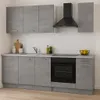 Roe Furniture | Küchenunterschrank 80 cm - Grau - Graubeton Produktbild-Vorschau 5