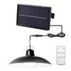 Venkovní solární lampa, solární závěsné svítidlo s dálkovým Náhled obrázku produktu 1