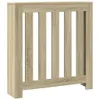 vidaXL Panele grzejnikowe dąb sonoma 78x20x82 cm materiał Podgląd zdjęcia produktu 1