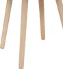 Nočný stolík NYSOS s 2 dvierkami, Ø 40 cm, zelený Náhľad obrázku produktu 5