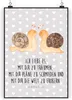 Mr. & Mrs. Panda Poster Schnecken Liebe DIN A3 - Grau Produktbild-Vorschau 1