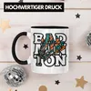 Trendation - Badminton-Tasse Geschenk für Badminton-Spieler Produktbild-Vorschau 3