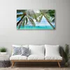 Acrylglasbilder 100x50 Wandbild Druck Palmen Meer Produktbild-Vorschau 3
