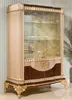 Casa Padrino Luxus Barock Vitrine Grau / Dunkelbraun / Gold Produktbild-Vorschau 1