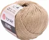 A ball of yarn with a label. Produktbild-Vorschau