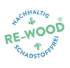 A circular logo with text and leaf graphics. Produktbild-Vorschau