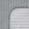 Tagesdecke GLORI mit Streifenmuster silber 170x210 cm Produktbild-Vorschau 4