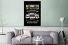 MuchoWow® Poster Mancave - Auto - Vintage - Schwarz 80x120 Produktbild-Vorschau 5