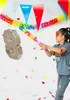 Piñata chiffre 3 holographique argenté Voir les images du produit 6