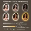 S'AFIELINA Badspiegel mit Beleuchtung 60x80 cm, LED Produktbild-Vorschau 6