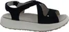 Joya Jenny Black Sandale, Veloursleder, Klettv., Produktbild-Vorschau 11