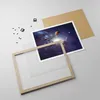 Gerahmtes Poster - Rahmen in heller Eiche - Kosmos Planeten Produktbild-Vorschau 4