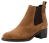 Dámské elegantní kotníkové boty Tamaris 1-25026-41, hnědé Náhled obrázku produktu 1