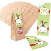 25 kleine braune Papiertüten Ostertüten Osternest mit Produktbild-Vorschau 3
