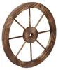 Relaxdays Roue de charrette en bois, lot de 2, décoration Voir les images du produit 8