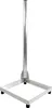PremiumX Balkonständer 40x40cm Aluminium 1m Mast Ø 50mm Produktbild-Vorschau 1