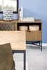 home24 Sideboard - Wildeiche Nachbildung / Schwarz Produktbild-Vorschau 9