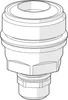 Hansa Oberteil für 50938101, 1 Stk. Produktbild-Vorschau 1