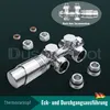 ELEGANT Set multiblocco per radiatore Raccordo incl. Anteprima dell’immagine prodotto 7
