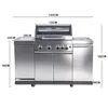 El Fuego® Grillküche "Augusta" 4 Brenner + 1 Produktbild-Vorschau 5
