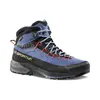 TX4 Evo Mid Woman Gtx von La Sportiva; Damen-Zustiegsschuh in Blau und Schwarz mit roten Akzenten. Produktbild-Vorschau
