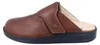 Finn Comfort Amalfi herensandalen, model pantoffel, bruin Productafbeelding-voorbeeld 2