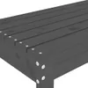 vidaXL Zahradní lavice šedá 80x38x45 cm Borovicový masiv Náhled obrázku produktu 5