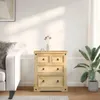 vidaXL Komoda  80x43x91 cm z masivního borovicového dřeva Náhled obrázku produktu 3