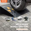 VEVOR Schwellenrampe Auffahrrampe Gummirampe Bordsteinrampe Produktbild-Vorschau 2
